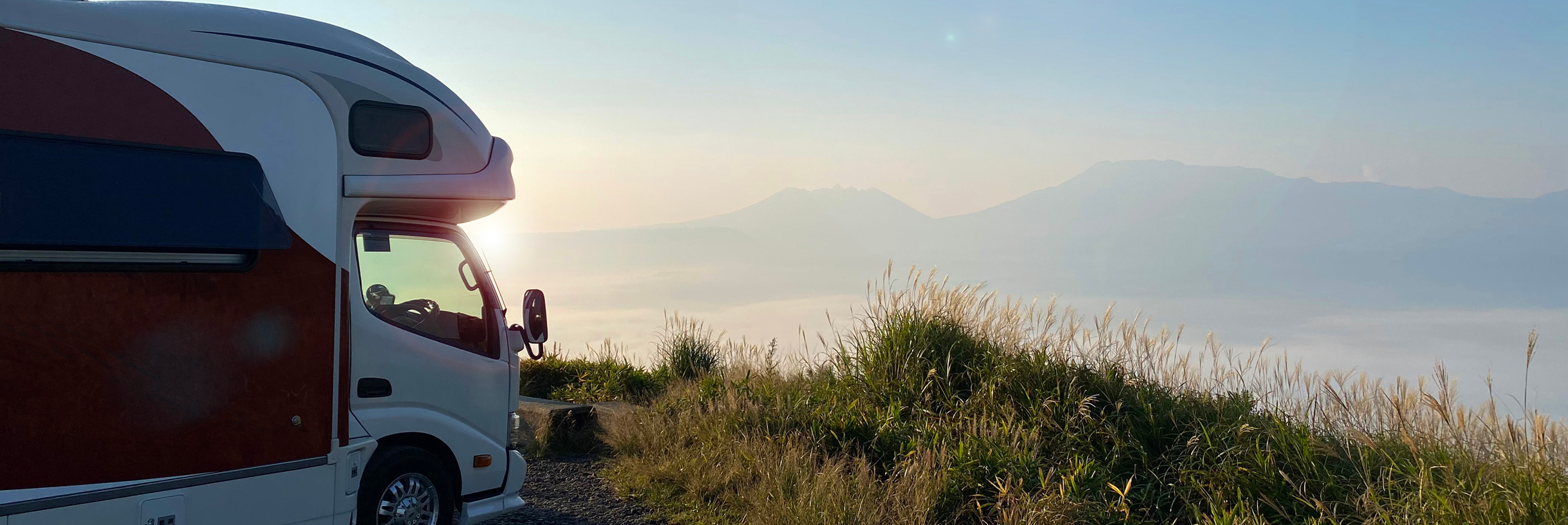 キャンピングカーで旅行